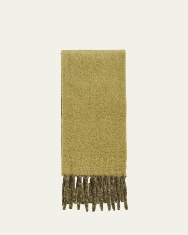 Men's Jacquard Logo Scarf